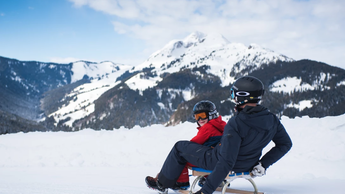 Rodelspaß am Asitz in Leogang